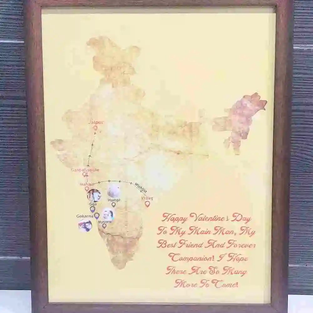 Personalized Travel Frame